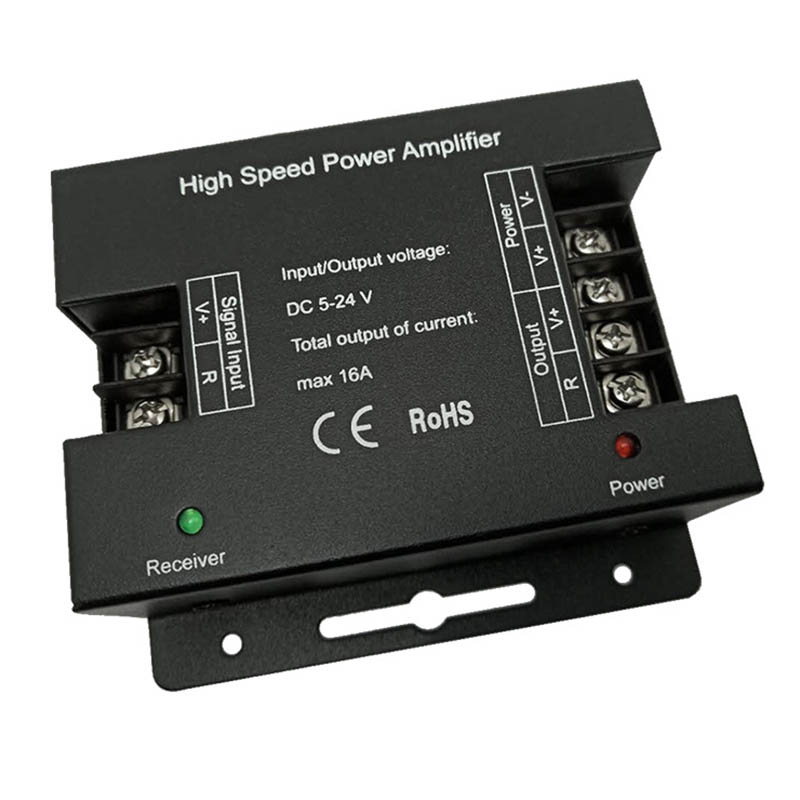 AP101 DC5-24V 1 Channel High-speed Power Amplifier, LED Power Amplifier